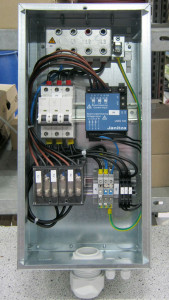 TÜV Nord BD Abgangskasten geöffnet